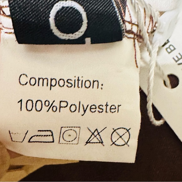 U Neck Cutout Wide Leg Side Fringed Sleeveless Jumpsuit-Brown/Tan - Picture 14 of 15